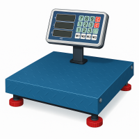 Платформенные электронные весы 600 кг Wireless Scale с дисплеем и беспроводным управлением