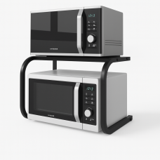 Кухонний стелаж-органайзер TAND-5 TM0019 для мікрохвильової печі, до 20 кг, металевий 