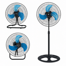 Вентилятор 3в1 Alfarid Fan 18", підлоговий, настільний та настінний, 3 швидкості 