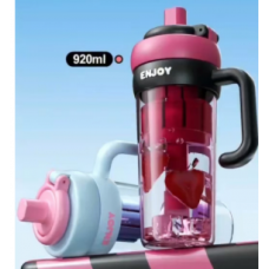 Бутылка для воды Water Cup 920 мл с ручкой и крышкой-соской