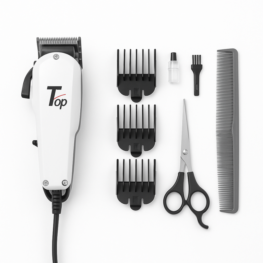 Професійна машинка для стрижки волосся HTC CT-301 Best Clipper, з насадками та аксесуарами