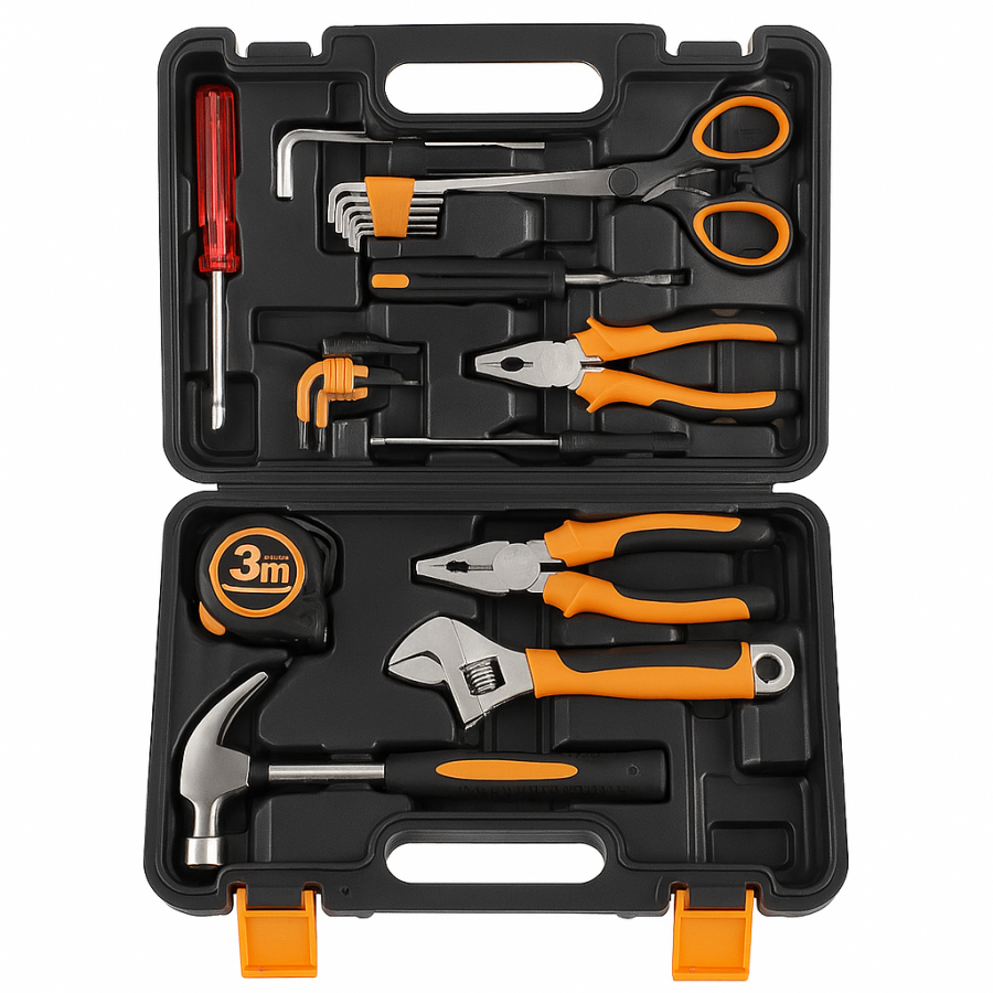 Набор инструментов 18 предметов 003-4 в кейсе