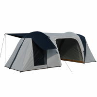 Палатка туристическая 2515 для кемпинга, 2 комнаты + тамбур, 260×(150+150+240)×185 см