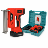 Електростеплер акумуляторний F30 для скоб та цвяхів 30 мм з валізою та акумулятором 