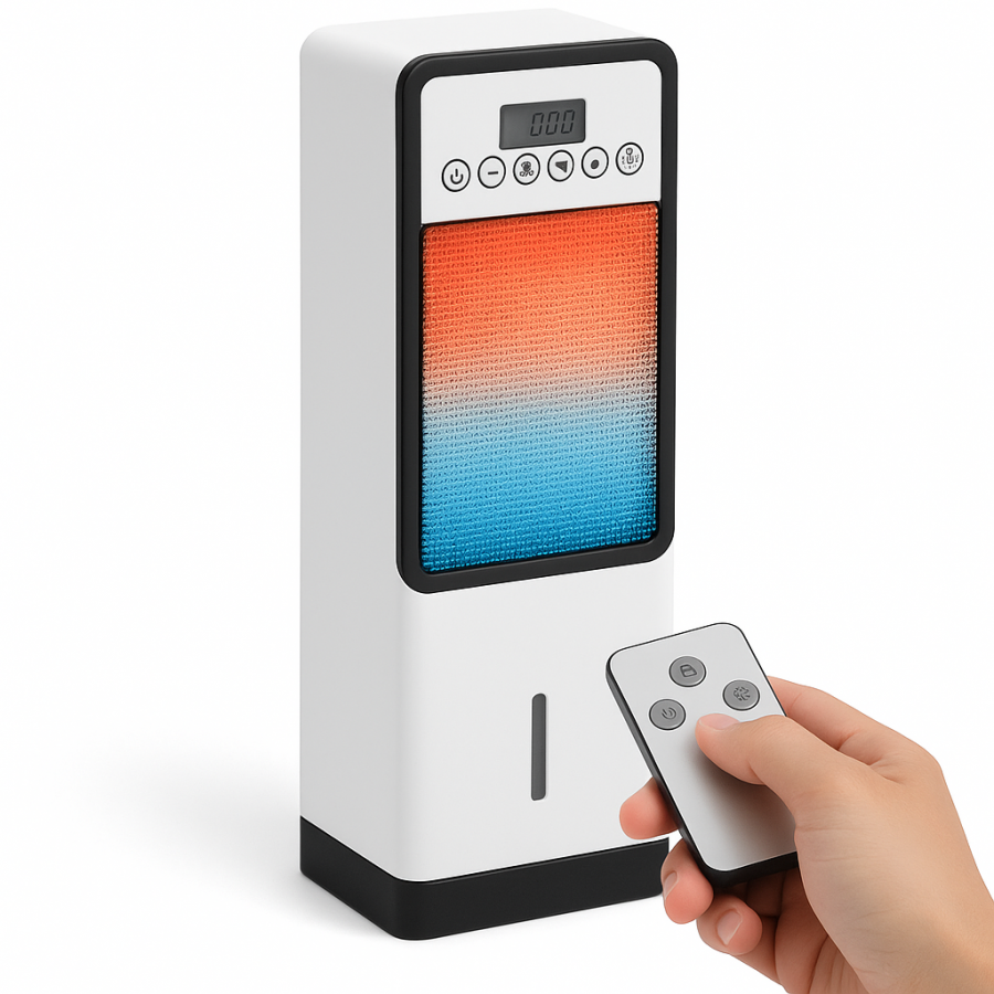 Напольный кулер-вентилятор Germatic Air Max Pro BFX-8D-1668 (220V, 2в1 зима-лето, с пультом)