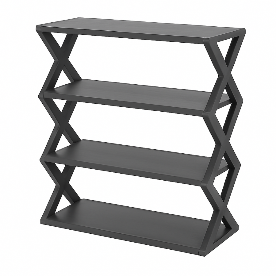 Полиця для взуття 4-рівнева, стильна, розмір 64.5×18.5×42 см — Shoe Rack