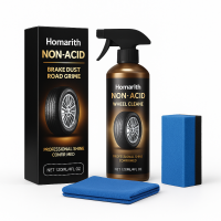 Набор для чистки шин: средство NON-ACID, губка и микрофибра — глубокая очистка и блеск колес