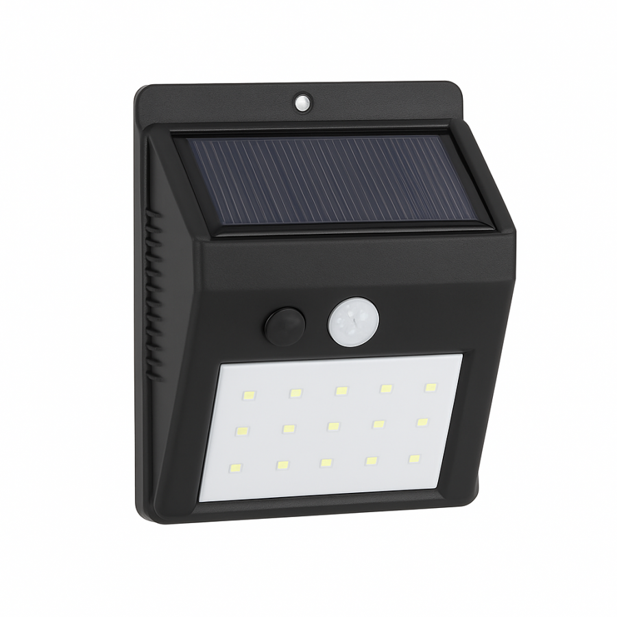 Сонячний світильник з датчиком руху 20 LED Ever для вулиці, саду та двору