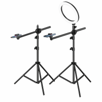 Штатив-журавль H13 для блогеров с держателем телефона и LED кольцевой лампой