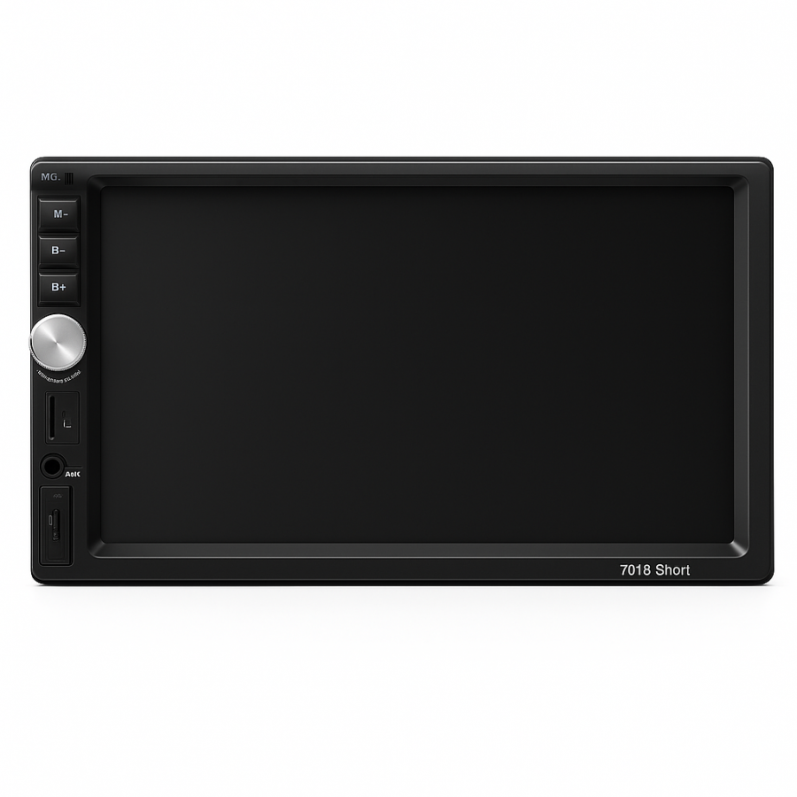 Автомагнітола 2DIN 7018 Short 7" з Bluetooth та USB - мультимедіа MP5 плеєр для авто