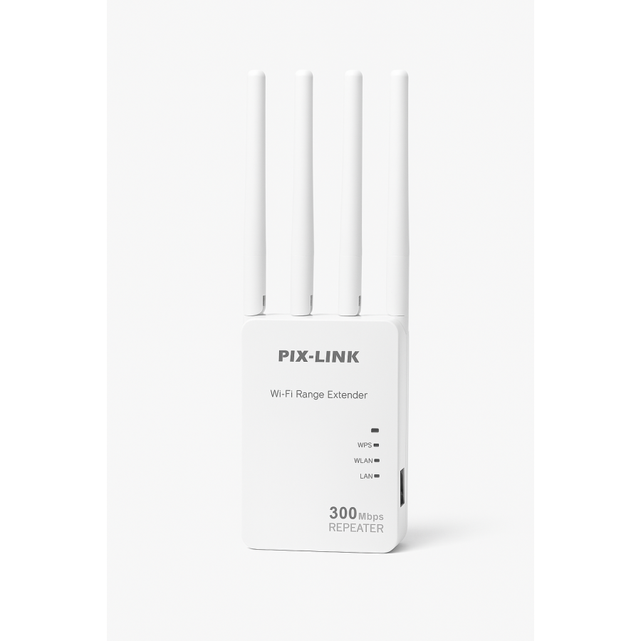 Wi-Fi репитер PIX-LINK LV-WR09 (Repeater/AP/Router, 300 Мбит/с, 4 антенны)