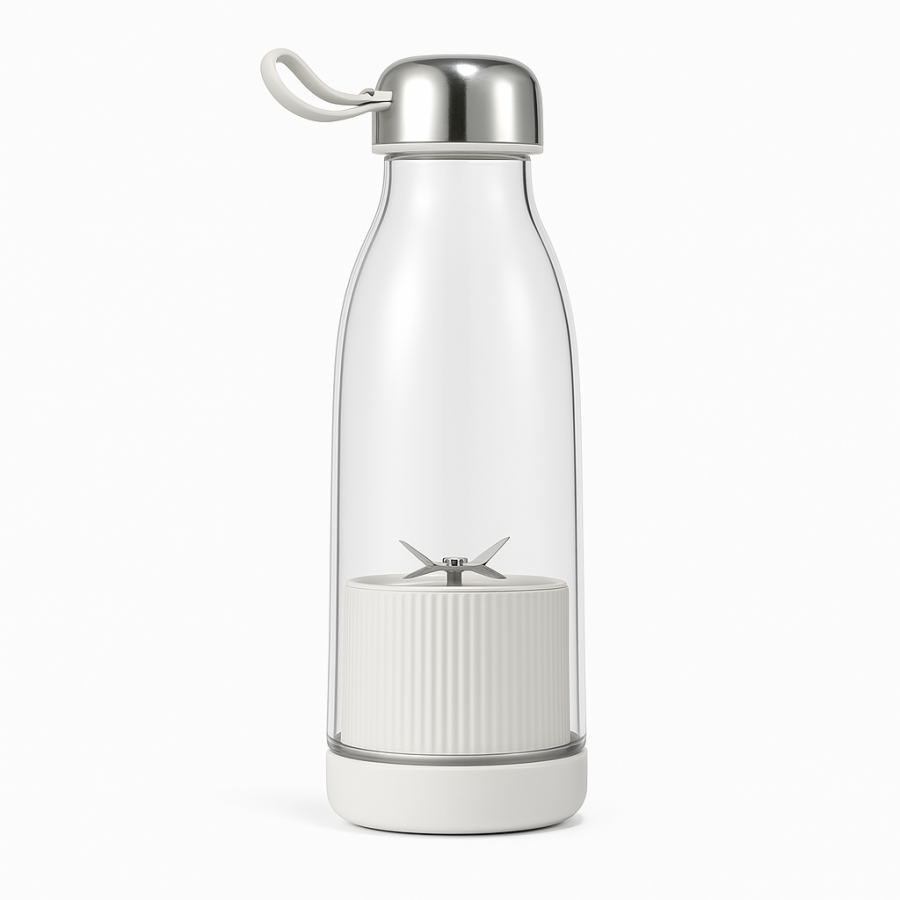 Портативный блендер в бутылке MINI JUICER (USB, аккумуляторный мини-соковыжиматель)