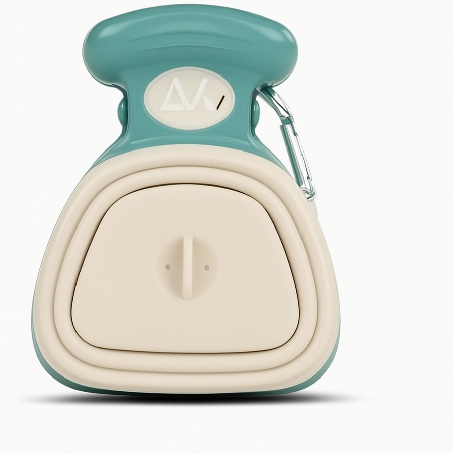 Набор для собак Pet Toilet — поводок с контейнером и совком для уборки, одноразовые пакеты в комплекте