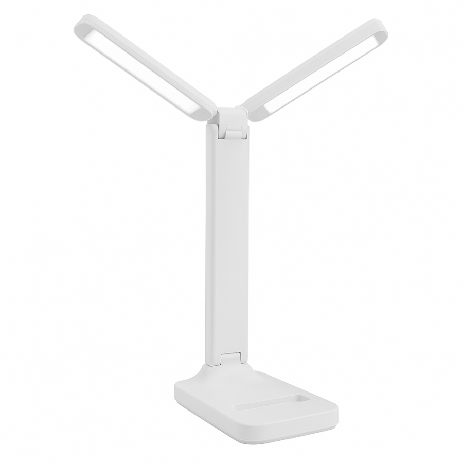 Настольная светодиодная лампа с подставкой для телефона — складная LED-лампа для работы и учебы