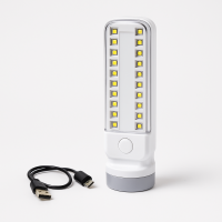 Ліхтарик 666-1T, портативний LED світильник, багатофункціональний, акумуляторний