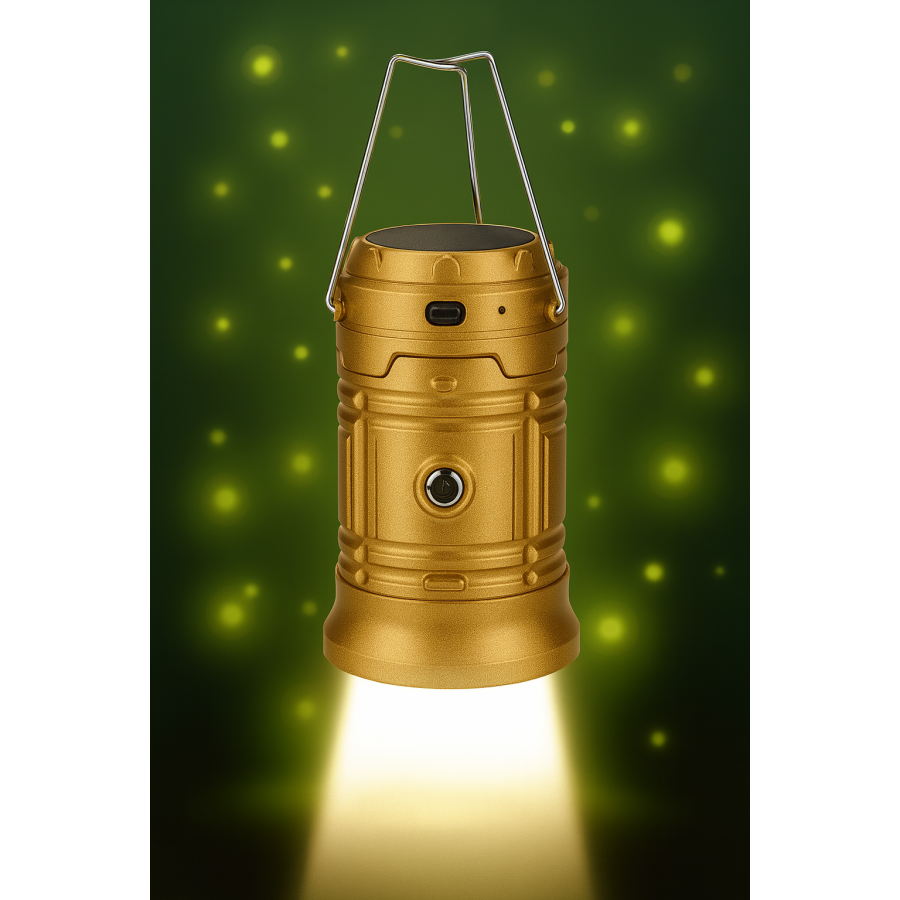 Ліхтар кемпінговий HP-5900, багатофункціональний, акумуляторний, з ручкою та бічним світлом