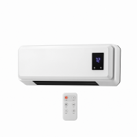 Настенный кондиционер-обогреватель — 800 Вт, отопление и вентиляция, с пультом ДУ