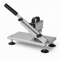 Ручной слайсер для мяса — ломтерезка для тонкой нарезки, металлический нож, регулируемая толщина