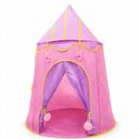 Детская игровая палатка-домик “Замок принцессы” розовая, 145 см