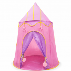 Дитячий ігровий намет-будиночок “Замок принцеси” рожевий, 145 см