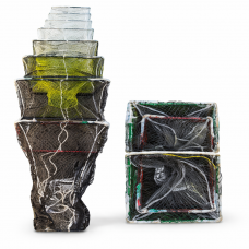 Раколовка кордова 9,5 м, каркас 23×38 см, 22 входи, комірка 18 мм