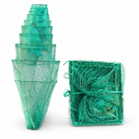 Раколовка кордова 8 м, каркас 25×40 см, 18 входів, комірка 12 мм