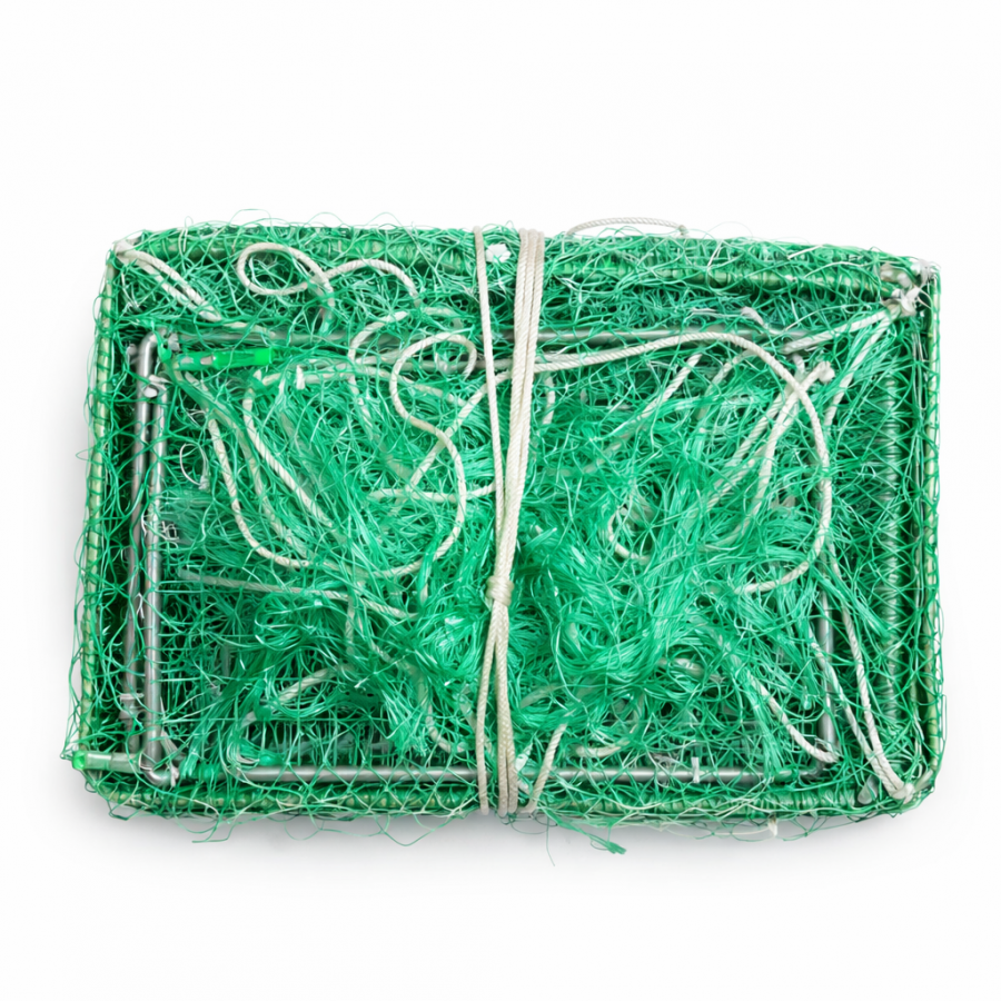 Раколовка кордова 10 м, каркас 25×38 см, 26 входів, комірка 20 мм