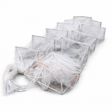 Посилена кордова раколовка 16 м (16 входів, 42×60 см, комірка 17 мм)