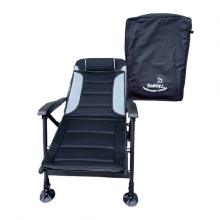 Кресло карповое Sadey 0085 спинка и ножки регулируются