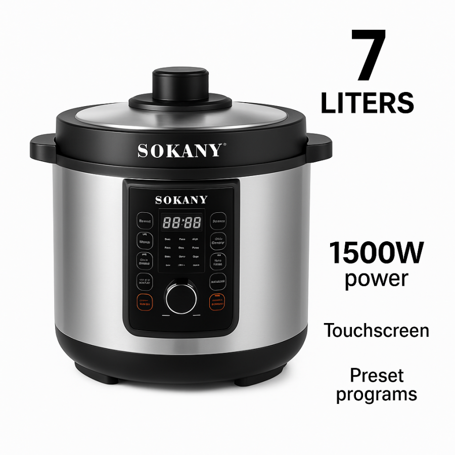 Мультиварка-скороварка Sokany SK-07043 7л