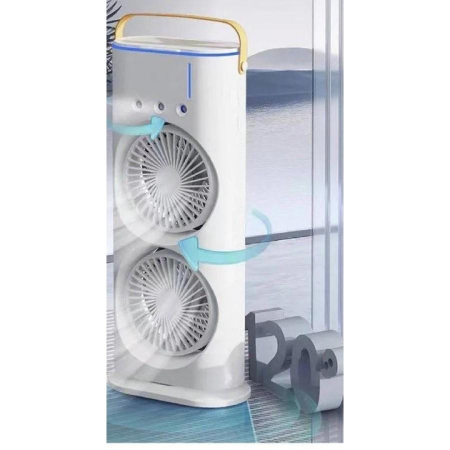 Підлоговий дворівневий вентилятор з охолодженням Double-Ended Spray Fan