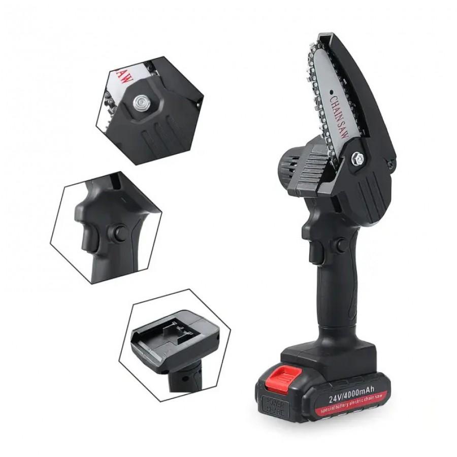 Акумуляторна пила у валізі з 2 акумуляторами на 24 V 209568