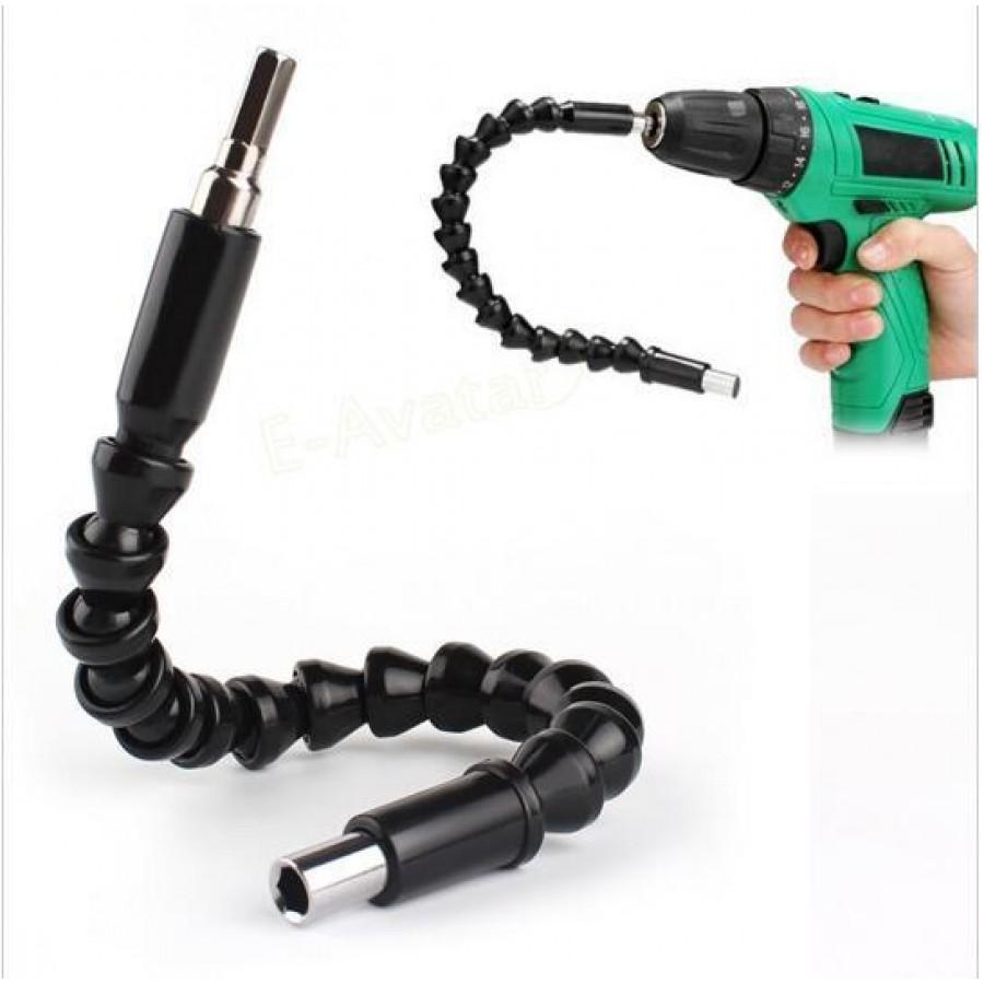 Подовжувач гнучкий універсальний для викрутки та дриля Flexible Screw Tool 6 насадок