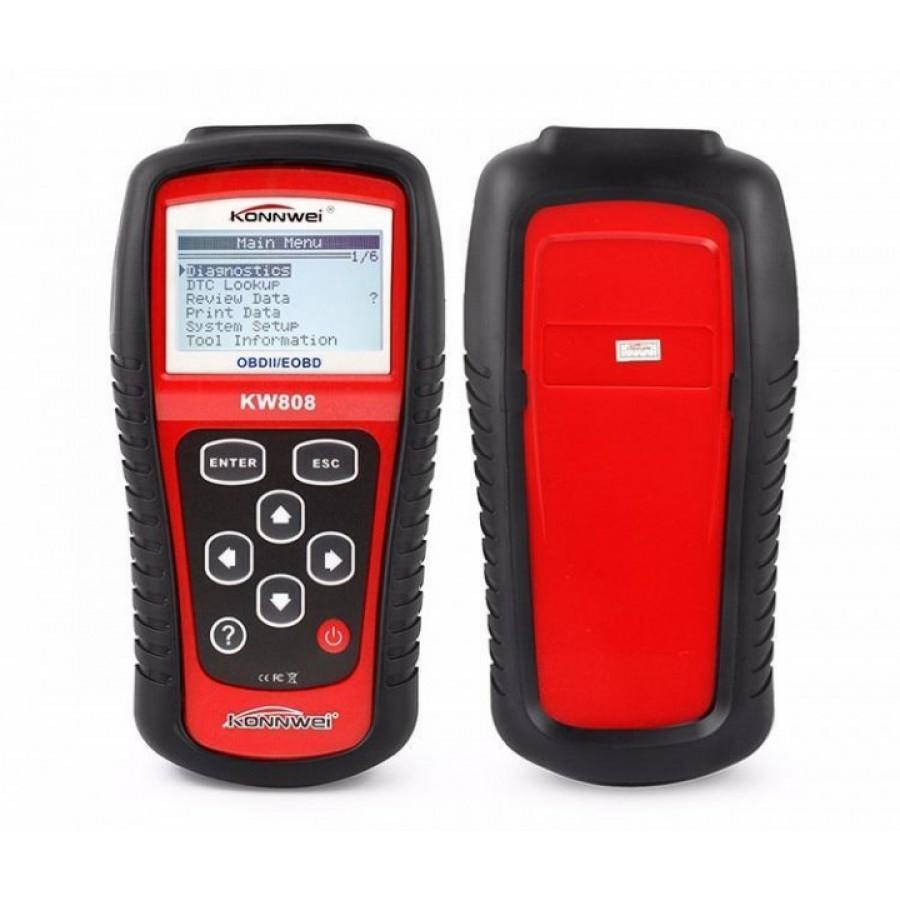 Автомобильный сканер Konnwei OBDII/EOBD scanner KW 808