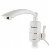 Водонагреватель проточный электрический бойлер кран с подогревом без экрана (Delimano) R-18 