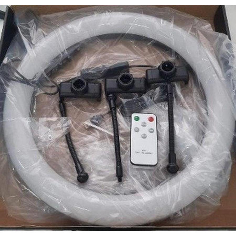 Кольцевая Led лампа Rgb MJ36 36см 3 крепления управление на проводе