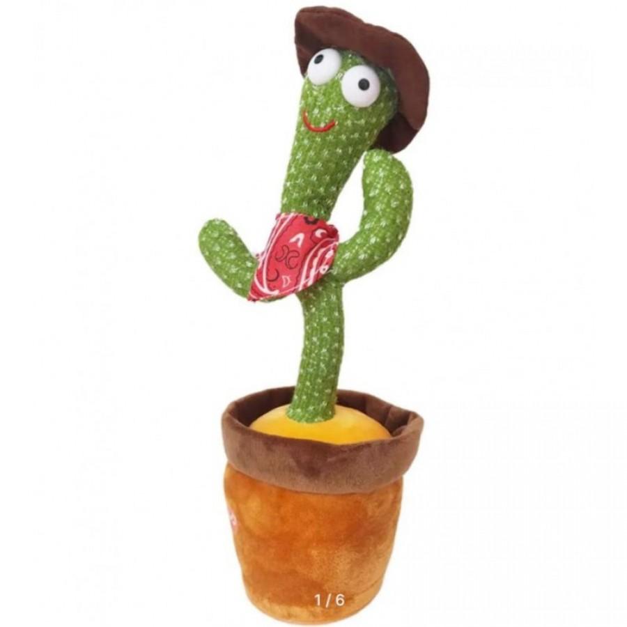 Танцующий кактус в одежде, музыкальная игрушка, Dancing Cactus