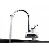 Водонагреватель проточный кран с подогревом с дисплеем нижнее подключение