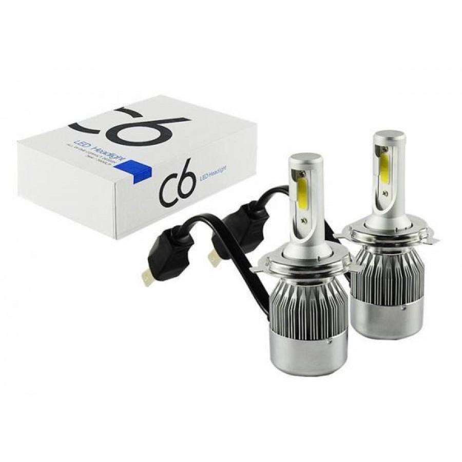 Комплект автомобільних Led ламп C6 H4