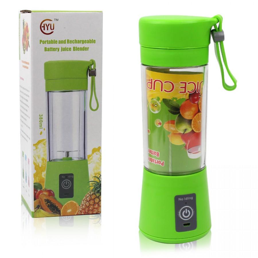 Блендер портативний Usb фітнес-блендер Juicer Cup зеленый