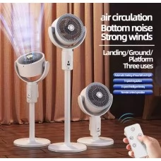 Підлоговий вентилятор LY-960 з 5 режимами, таймером та регулюванням висоти